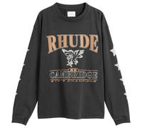 Rhude Men's Cambridge State Champs Long Sleeve T-Shirt Vintage Black