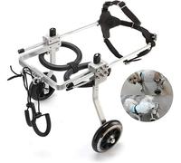 RHUDIE Dog Wheelchair, Pet Wheelchair/Paralyzed Pet Wheelchair/General Paralysis Dog Scooter/Disabled Dog Rehabilitation Wheelchchair S/M/L 3 Sizes(XXS)