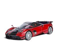 RHUIMEI 1:18 For Huaya Alloy Sports Car Model Ornaments Collection(Red)