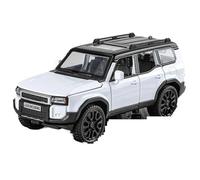 RHUIMEI 1:32 For Overbearing Alloy Off-road Vehicle Model Collection Ornaments(White)