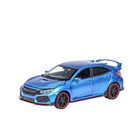 RHUIMEI 1:32 For TypeR Alloy Die-casting Car Model Ornaments Collection(Blue)