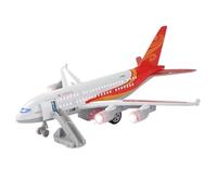 RHUIMEI 1/400 For Sichuan Airlines Civil Aviation Airliner Alloy Aircraft Model Ornaments(Red 2)