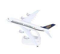 RHUIMEI 1: 400 For Singapore Airlines A380 Die-cast Alloy Aviation Simulation Passenger Liner Model
