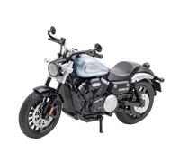 RHUIMEI For 1/12 Ginger BD300 Alloy Motorcycle Model Steering Multi-function Children's Metal Toy Collection Ornaments exquisite(Blue)
