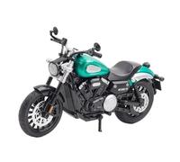 RHUIMEI For 1/12 Ginger BD300 Alloy Motorcycle Model Steering Multi-function Children's Metal Toy Collection Ornaments exquisite(Green)