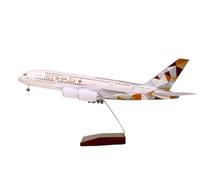 RHUIMEI For 1/160 46CM Airbus A380 Singapore Etihad Qatar Thai Airways British Airways Korean Airliner Simulation Aircraft Model exquisite