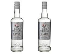 Rhum Bologne - Silver White Agricultural Rum from Guadeloupe - 40%(1 x 0.70 L) (Pack of 2)