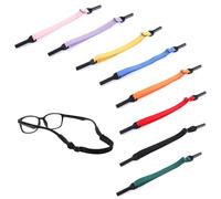 RHXWFDG 8Pcs Durable Nylon Sunglasses Holder Strap Universal Adjustable Glasses Strap Soft Sunglasses Strap String Helpful Sunglasses Lanyard for Outdoors Water Activities