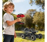 Rhybor 1:12 Scale 4WD Alloy RC Car 2.4Ghz 20KM/H Top Speed in Black Rhybor Black