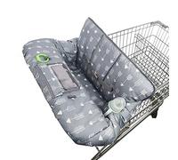RHYDEER shopping cart cover for baby high chair cover, roll in and go, universal fit, Grey Arrow