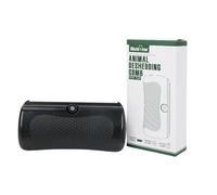 rhykin GroomPro - Pet Shedding Solution dog brush - Gentle Grooming Brush with Stainless Steel Teeth, Ergonomic Handle, for Long & Short Hair, Sensitive Skin