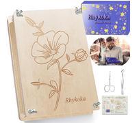 Rhykoka Large Flower Press Kit for Adults, 10 Layers 30 x 21 CM DIY Wood Flowers Leaf Plant Press Kit Flower Pressing Kit, DIY Arts and Crafts Lovers (Wood)