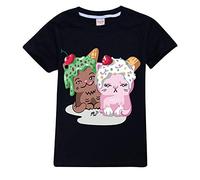 Rhymh Kids Moriah Elizabeth T Shirt Girls Moriah Elizabeth Merch for Kids Sweatshirt (Black,160cm,11 Years,12 Years)