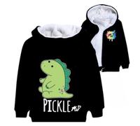 Rhymh Moriah Elizabeth Girls Anime Coat for Boys Girls Uk Hoody Top Kids Plus Sweater Moriah Elizabeth Merch (black,150cm,9 Years,10 Years)