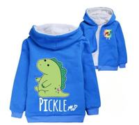 Rhymh Moriah Elizabeth Girls Anime Coat for Boys Girls Uk Hoody Top Kids Plus Sweater Moriah Elizabeth Merch (blue,140cm,7 Years,8 Years)