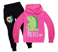 Rhymh Moriah Elizabeth Girls Anime Hoodies Set Kids Uk Hoody Top Boys Sweatshirts Ranboo Crown Moriah Elizabeth Merch (rose red,160cm,11 Years,12 Years)