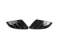 Rhyming Rearview Mirror Cover Cap Trim Forged Fiber Compatible for Honda Civic 10th Type-R Hatchback 2016-2020 Car Refit Accessories