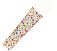 RhymKawa B58 Colored Mic Handle Sleeve for Universal Wired Microphone SM58LC, Beta 58a, Sparkle Rhinestones Eye Catching on Karaoke Sing Party Live Show Stage
