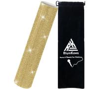 Rhymkawa Glittering Rhinestone Wireless Microphone Cover Decorate for Universal Handheld Beta 58a, SM58, Beta87, PG58, Eyes Catching for Event