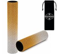RhymKawa Gold Gradient Mic Cover for Wireless Microphone Sparkly | Gradient Design Adds Luxury. Textured Surface Improves Grip. Fits Sm58, Beta58, And Senheiser Series