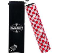 RhymKawa Rhinestones Microphone Cover for Wireless Transmittor Shuer SM58, Beta 58A, PG58 Sparkle Shining on Tour Shows, White Red
