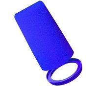 RhymKawa SM7b Pop Filter for Shure SM7B, SM7dB Microphone Foam Windscreen with Retainer Ring RK345 Colored Replacement (Blue)