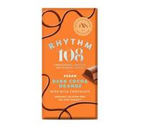 Rhythm 108 Chocolate Tablet Dark Cocoa Orange 100g