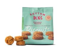 Rhythm 108 Swiss Biscuits Coconut Cookie Share Bag 135g (Pack of 8)