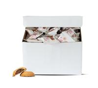 Rhythm 108 Swiss Vegan Hazelnut Chocolate Praline Impulse Biscuit Box 1950g (approx. 130 biscuits)