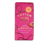 Rhythm 108 Swiss Vegan Roasted Almond Butter Bar with Chocolate Pack 9