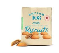 Rhythm 108 Swiss Vegan Salted Caramel Biscuit Share Bag 135g