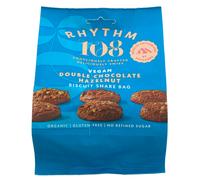 Rhythm 108 Vegan Double Chocolate Hazelnut Biscuit Sharing Bag - 135g