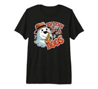 Rhythm and Boos Ghost with Saxophone for Halloween Premium T-Shirt