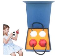 Rhythm Ball Percussion - Wooden Shakers, Ball Rhythm Kashaka | 2 Chambers with Balls, Percussion Instruments for Adults and Teenagers, Perfect for Musical Practice