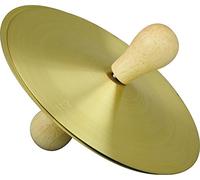 Rhythm Band Brass Cymbals with Knobs 5" Pair With Handles