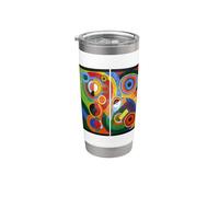 Rhythm by Robert Delaunay (1912) Stainless Steel Insulated Tumbler