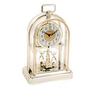 Rhythm Unisex Arched Art Deco Mantel Clock - Gold