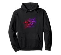 Rhythm Drive Pulse Motion Urban Graphic Pullover Hoodie