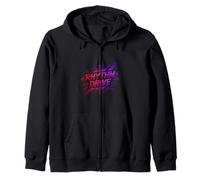 Rhythm Drive Pulse Motion Urban Graphic Zip Hoodie