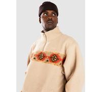 Rhythm Dusty Quarter Half-Zip Fleece Sweater natural S