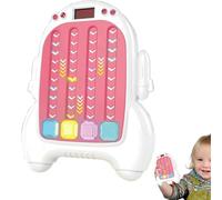 Rhythm Game Machine - Musical Pop Fidget Challenge for Them, Quick Quick Rhythm Game Button, Interactive Light and Sound Machine for Focus, Coordination and Time