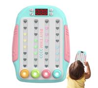 Rhythm Game Machine,Rhythm Game Machine - Interactive beat matching game - Fidget toy for boys, girls from 3 years old, portable musical puzzle toy, interactive push game fidget play