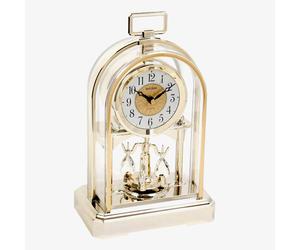 Rhythm Gold Anniversary Mantel Clock 4SG744WR18