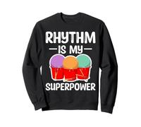 Rhythm Is My Superpower Cardio Drumming Sweatshirt