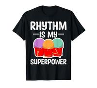 Rhythm is My Superpower Cardio Drumming T-Shirt