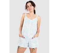 Rhythm Jean Paisley Romper Overall blue M