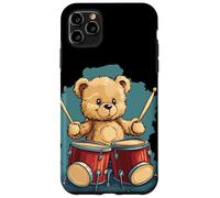 Rhythm King Teddy Bear for a Drumming Adventure Case for iPhone 11 Pro Max