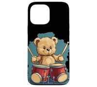 Rhythm King Teddy Bear for a Drumming Adventure Case for iPhone 13 Pro Max