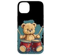Rhythm King Teddy Bear for a Drumming Adventure Case for iPhone 14 Plus