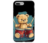 Rhythm King Teddy Bear for a Drumming Adventure Case for iPhone 7 Plus/8 Plus